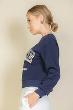 Graphic Drop Shoulder Sweatshirt | Mixtshop LLC