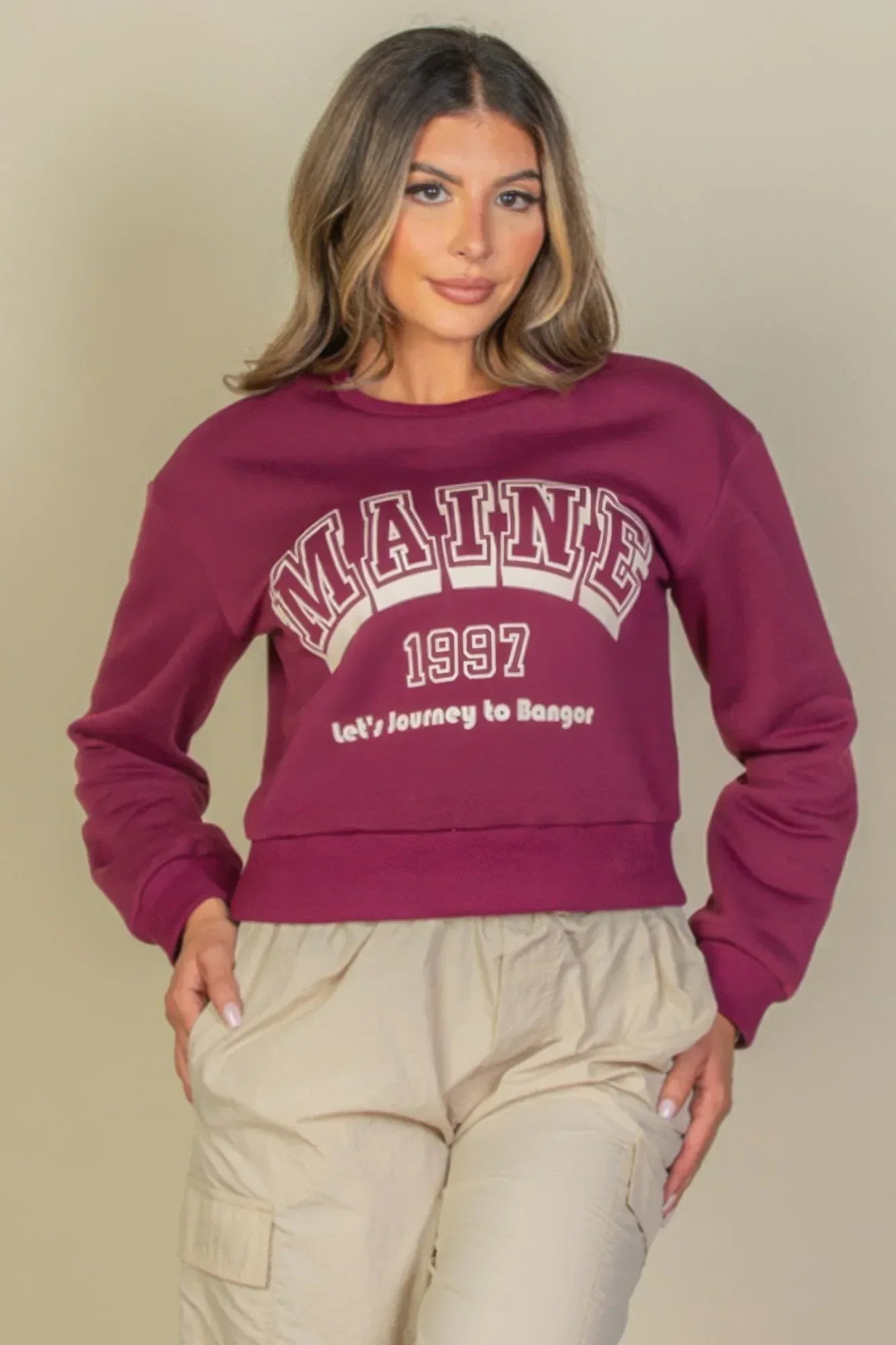 Graphic Drop Shoulder Sweatshirt | Mixtshop LLC