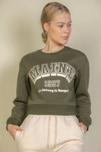 Graphic Drop Shoulder Sweatshirt | Mixtshop LLC