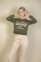 Graphic Drop Shoulder Sweatshirt | Mixtshop LLC