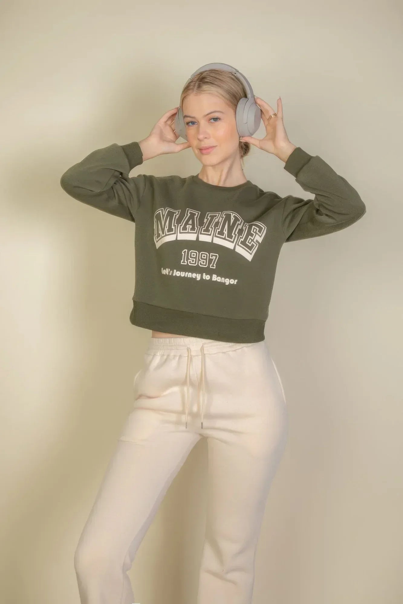 Graphic Drop Shoulder Sweatshirt | Mixtshop LLC
