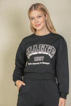 Graphic Drop Shoulder Sweatshirt | Mixtshop LLC