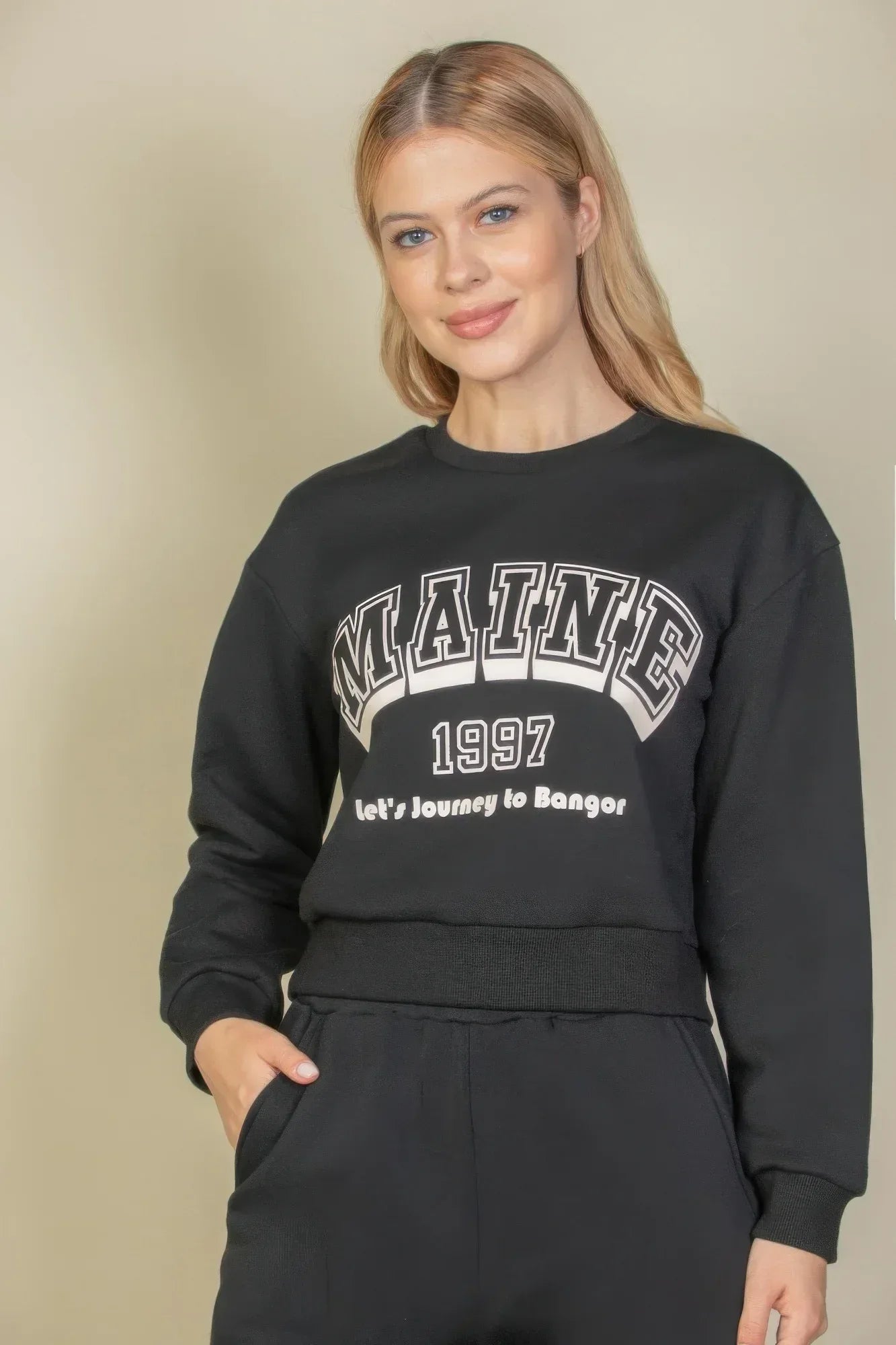 Graphic Drop Shoulder Sweatshirt | Mixtshop LLC