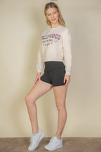 Graphic Drop Shoulder Sweatshirt | Mixtshop LLC