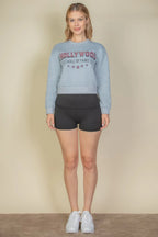 Graphic Drop Shoulder Sweatshirt | Mixtshop LLC