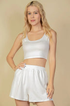 Crop Tank Top And Shorts Set | Mixtshop LLC