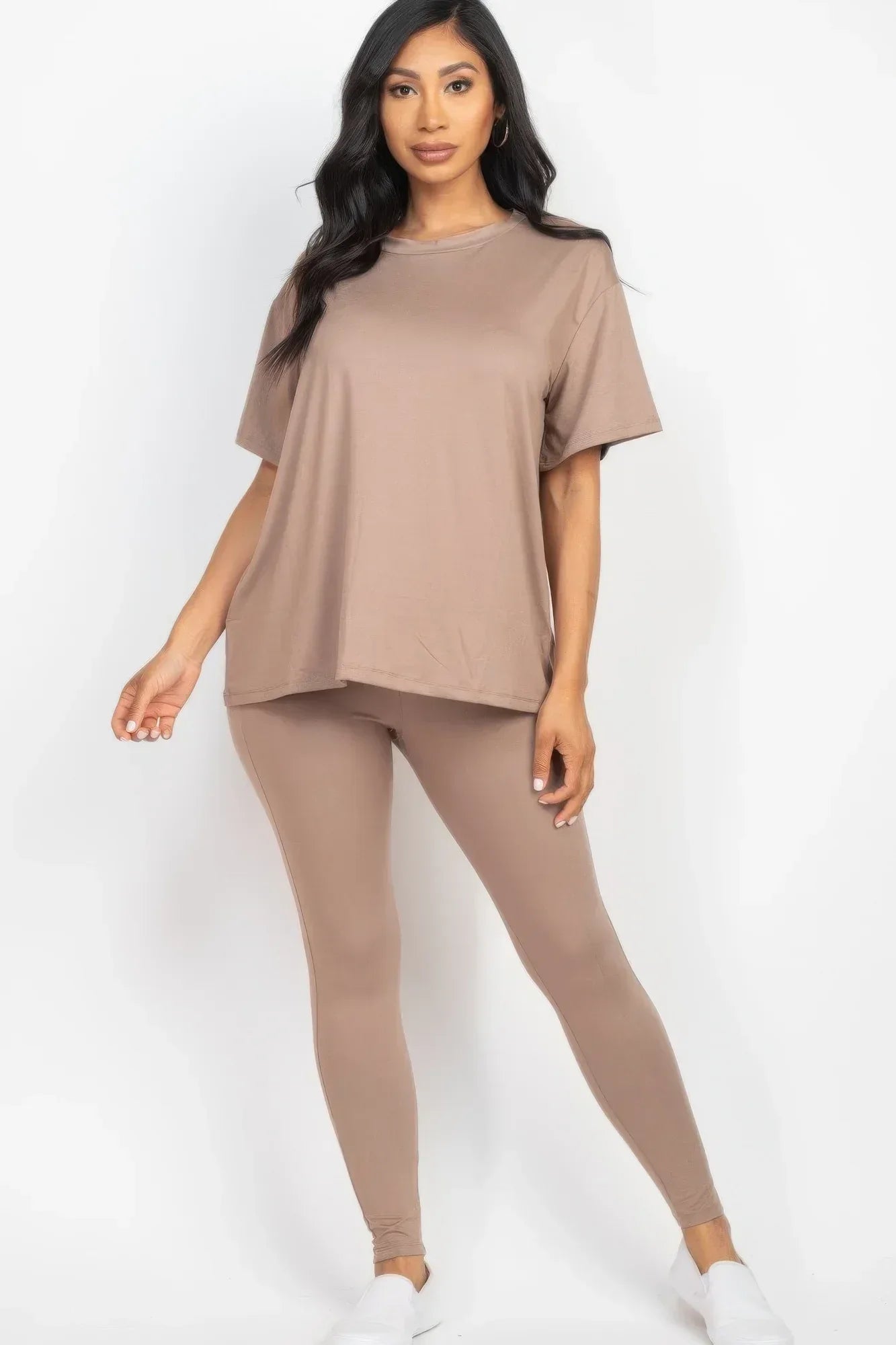 Oversized T-shirt & Leggings Set | Mixtshop LLC