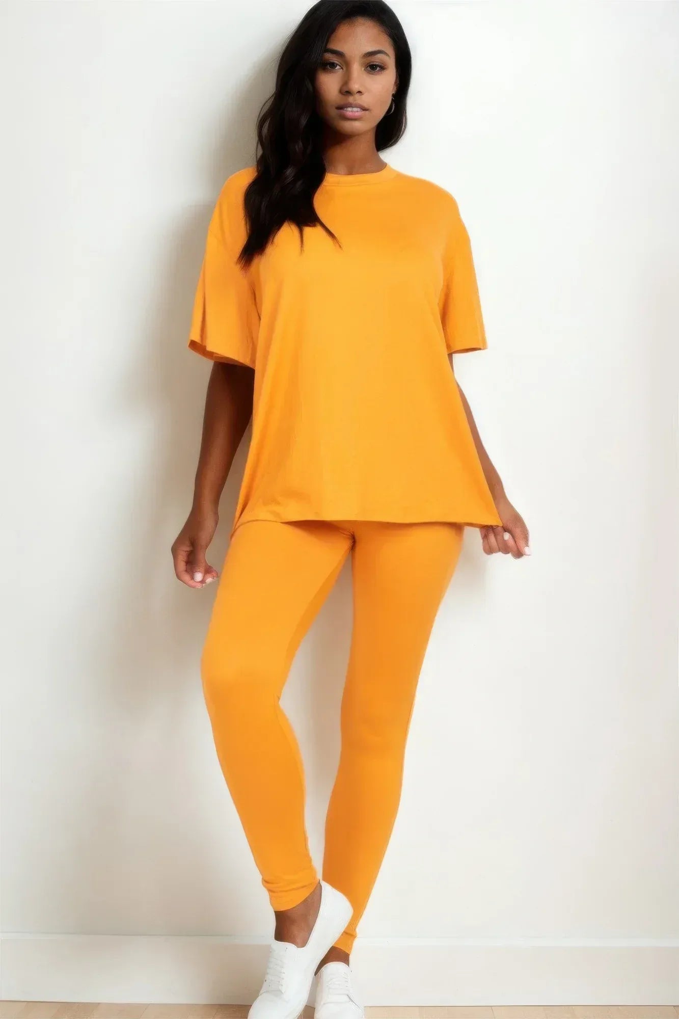 Oversized T-shirt & Leggings Set | Mixtshop LLC
