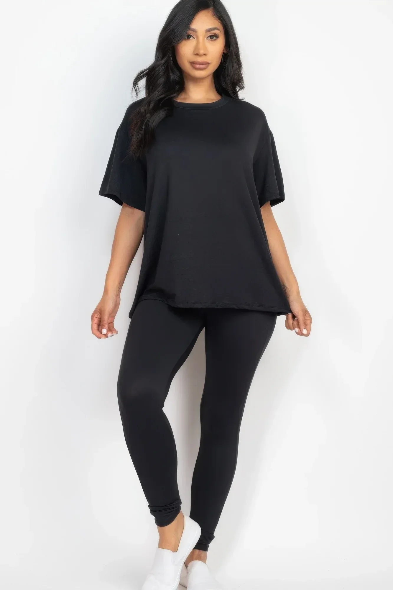 Oversized T-shirt & Leggings Set | Mixtshop LLC