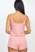 Ribbed Strappy Top & Shorts Set | Mixtshop LLC