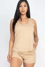 Comfy Tank Top & Shorts Set | Mixtshop LLC