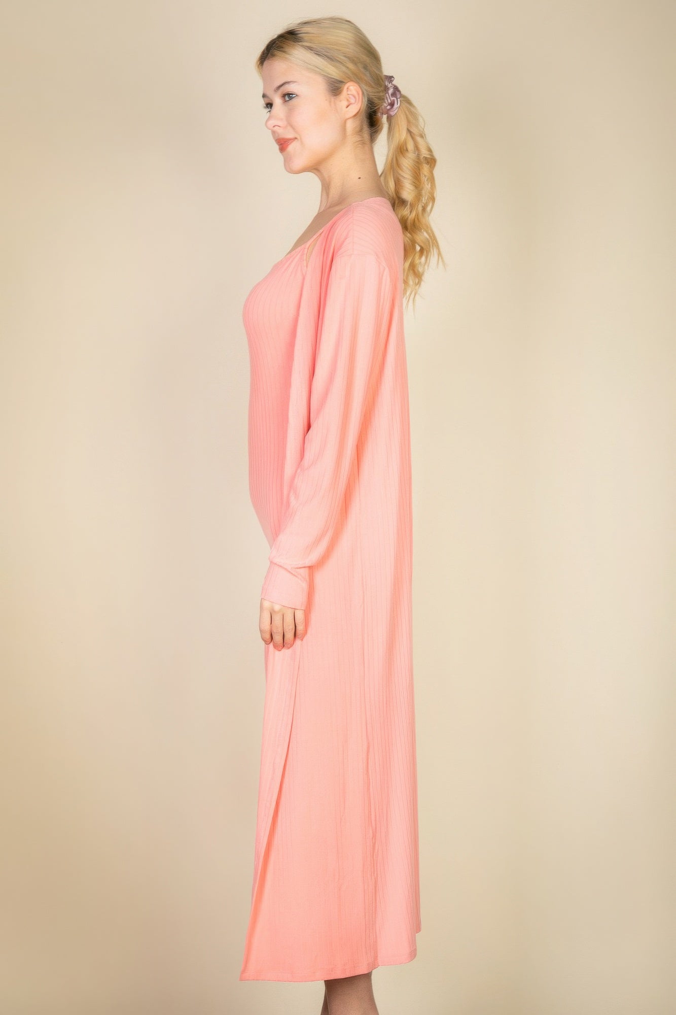 Ribbed Cardigan & Cami Midi Bodycon Dress | Mixtshop LLC