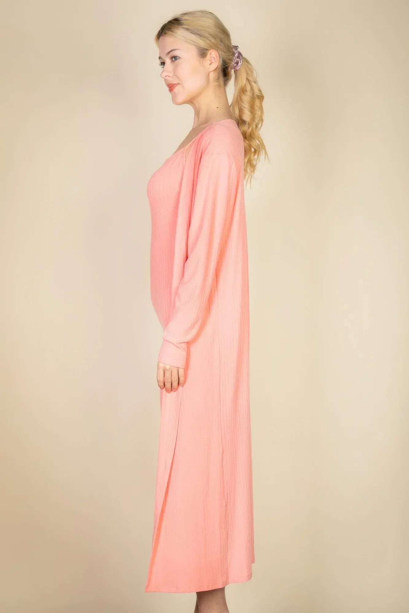 Ribbed Cardigan & Cami Midi Bodycon Dress | Mixtshop LLC