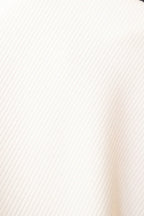 Ribbed Round Neck Long Sleeve Top | Mixtshop LLC