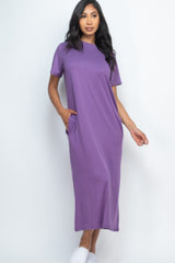 Side Pocket Tee Dress | Mixtshop LLC