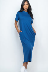 Side Pocket Tee Dress | Mixtshop LLC