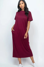 Side Pocket Tee Dress | Mixtshop LLC