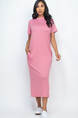 Side Pocket Tee Dress | Mixtshop LLC