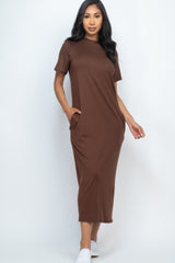 Side Pocket Tee Dress | Mixtshop LLC