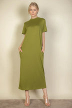 Side Pocket Tee Dress | Mixtshop LLC