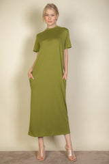 Side Pocket Tee Dress | Mixtshop LLC