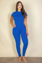 Plus Basic Solid Leggings | Mixtshop LLC