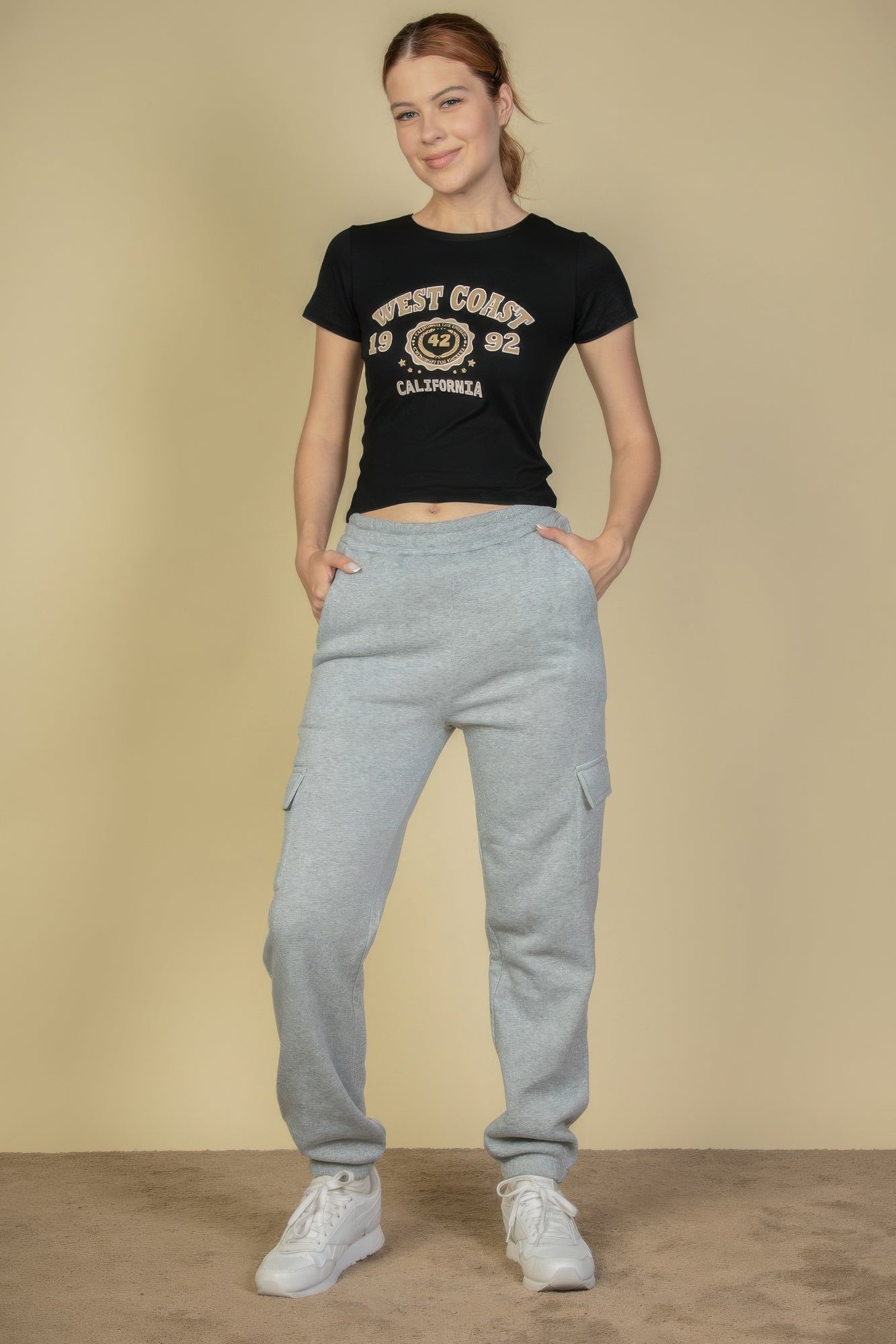 Side Pocket Drawstring Waist Sweatpants | Mixtshop LLC