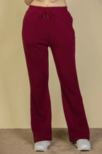 Drawstring Waist Slant Pocket Sweatpants | Mixtshop LLC