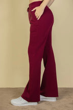 Drawstring Waist Slant Pocket Sweatpants | Mixtshop LLC