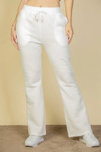 Drawstring Waist Slant Pocket Sweatpants | Mixtshop LLC