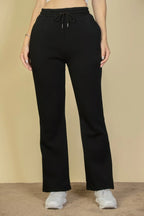 Drawstring Waist Slant Pocket Sweatpants | Mixtshop LLC