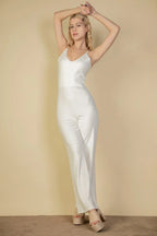 V-neck Camisole Jumpsuit | Mixtshop LLC
