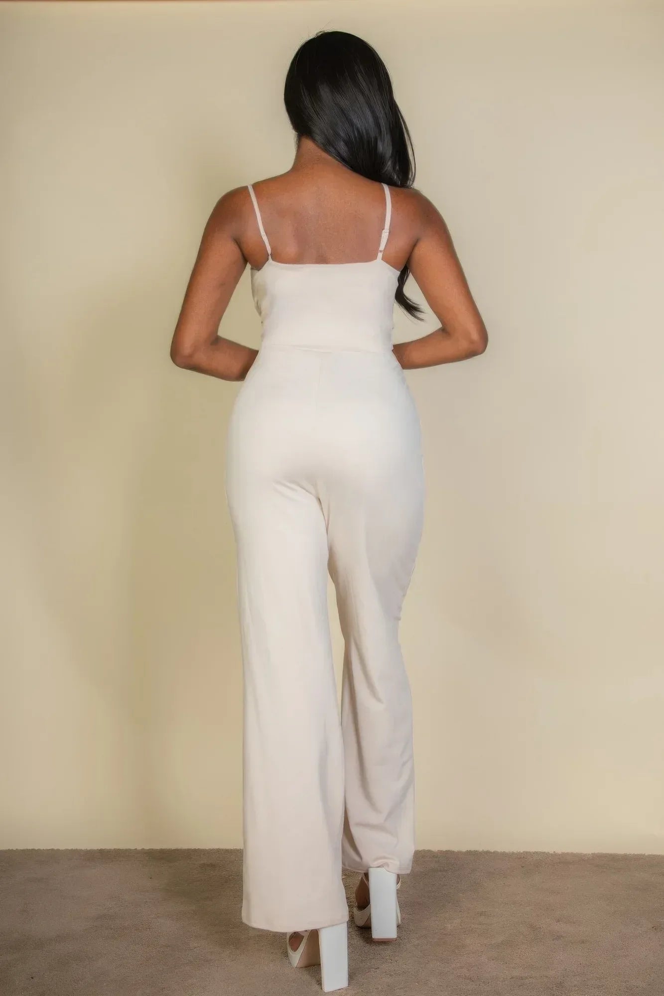 V-neck Camisole Jumpsuit | Mixtshop LLC