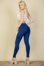 Solid High Waist Legging | Mixtshop LLC