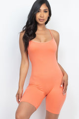 Crossback Bodycon Romper | Mixtshop LLC