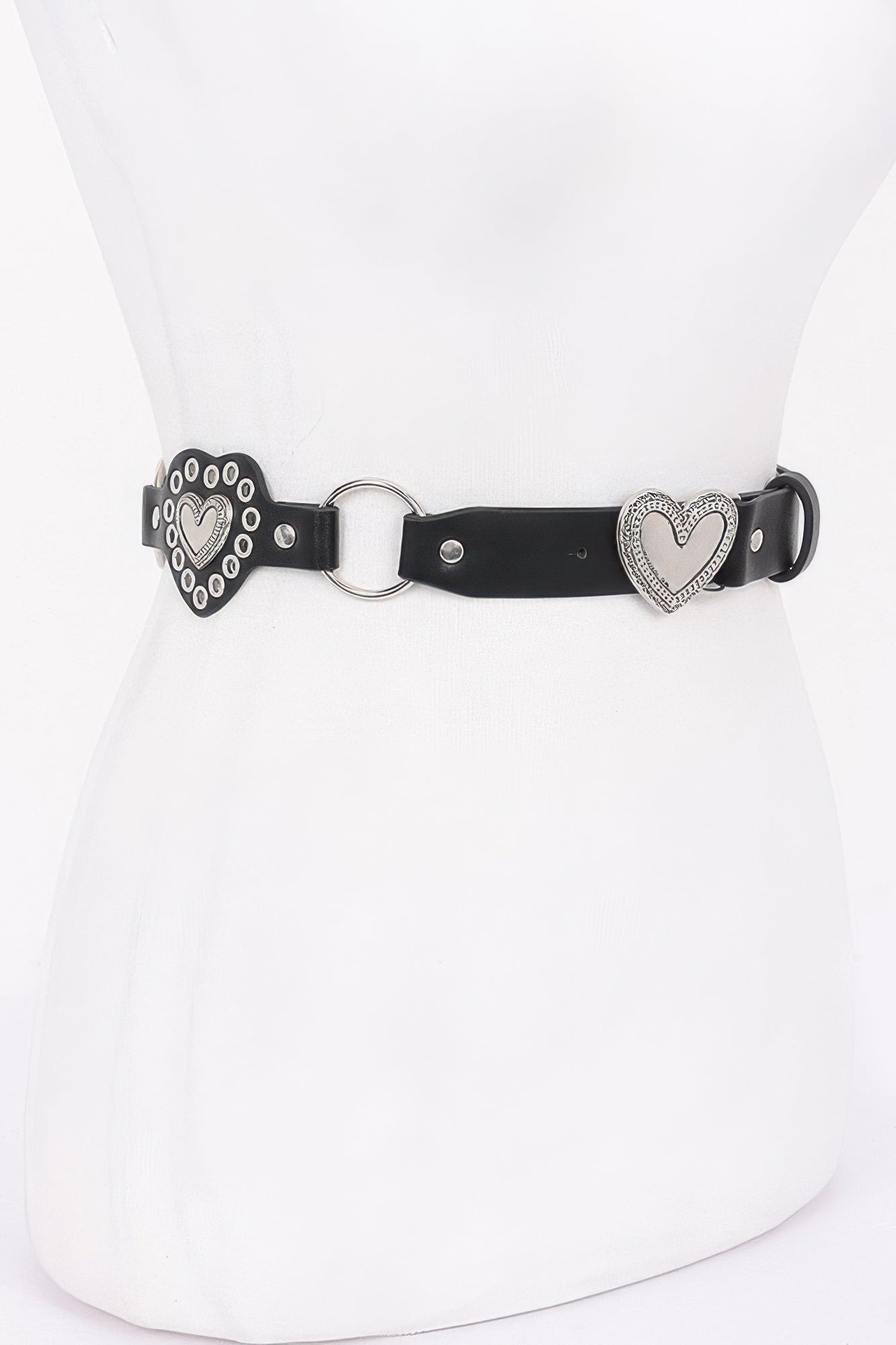 Multi Metal Vintage Pu Belt | Mixtshop LLC