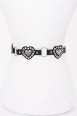 Multi Metal Vintage Pu Belt | Mixtshop LLC