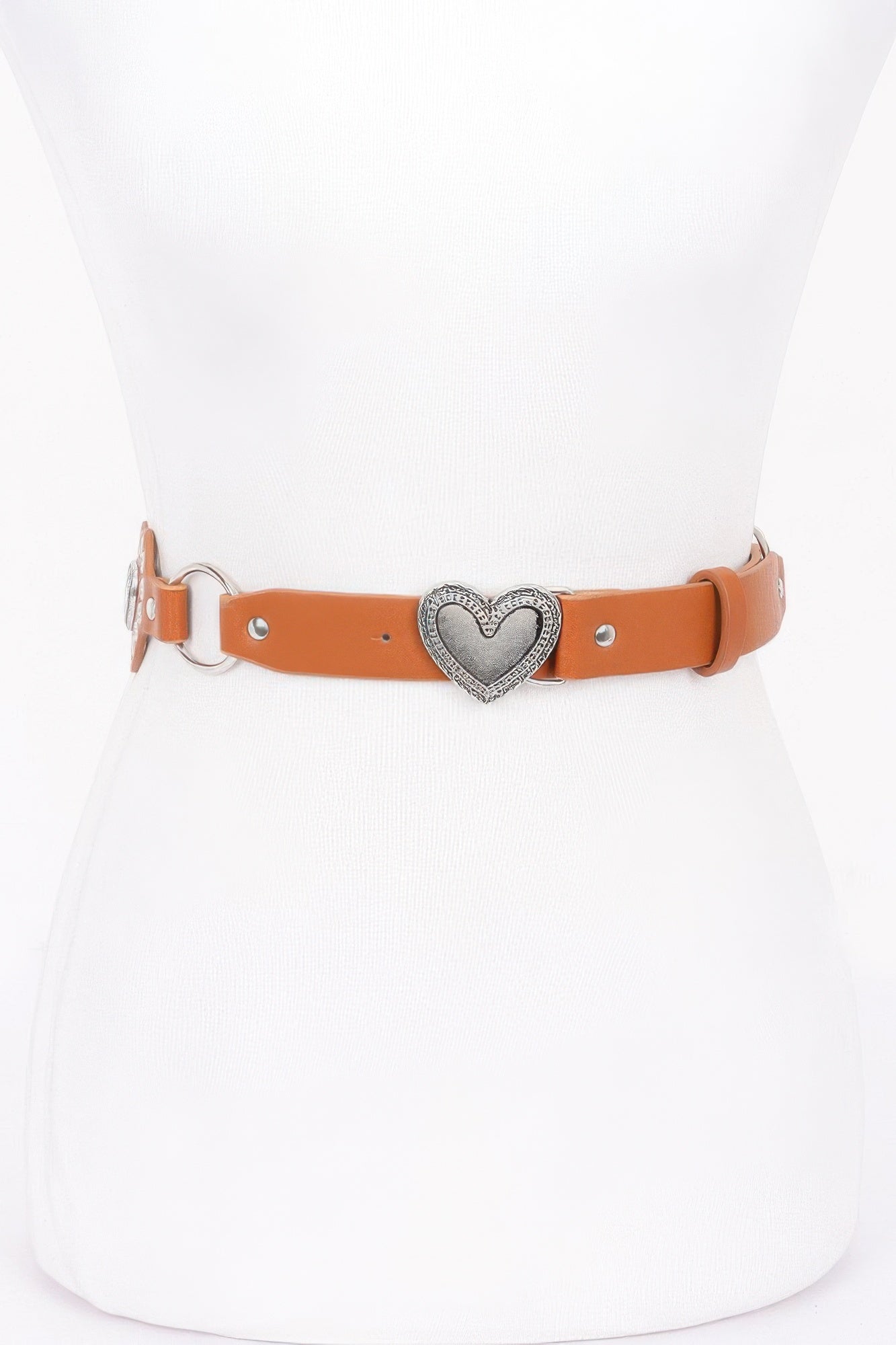 Multi Metal Vintage Pu Belt | Mixtshop LLC