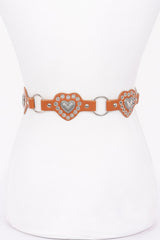 Multi Metal Vintage Pu Belt | Mixtshop LLC