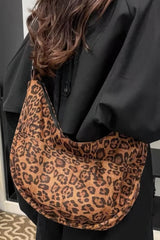 Faux Suede Double Pockets Crossbody Bag | Mixtshop LLC