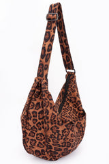 Faux Suede Double Pockets Crossbody Bag | Mixtshop LLC