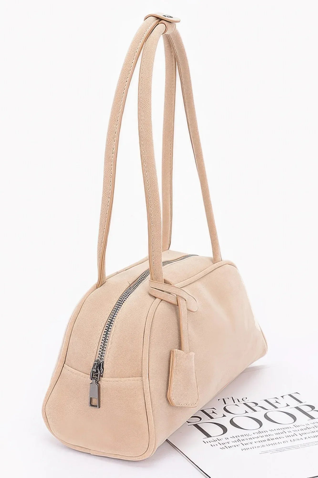 Faux Suede sport Bag Secondary image