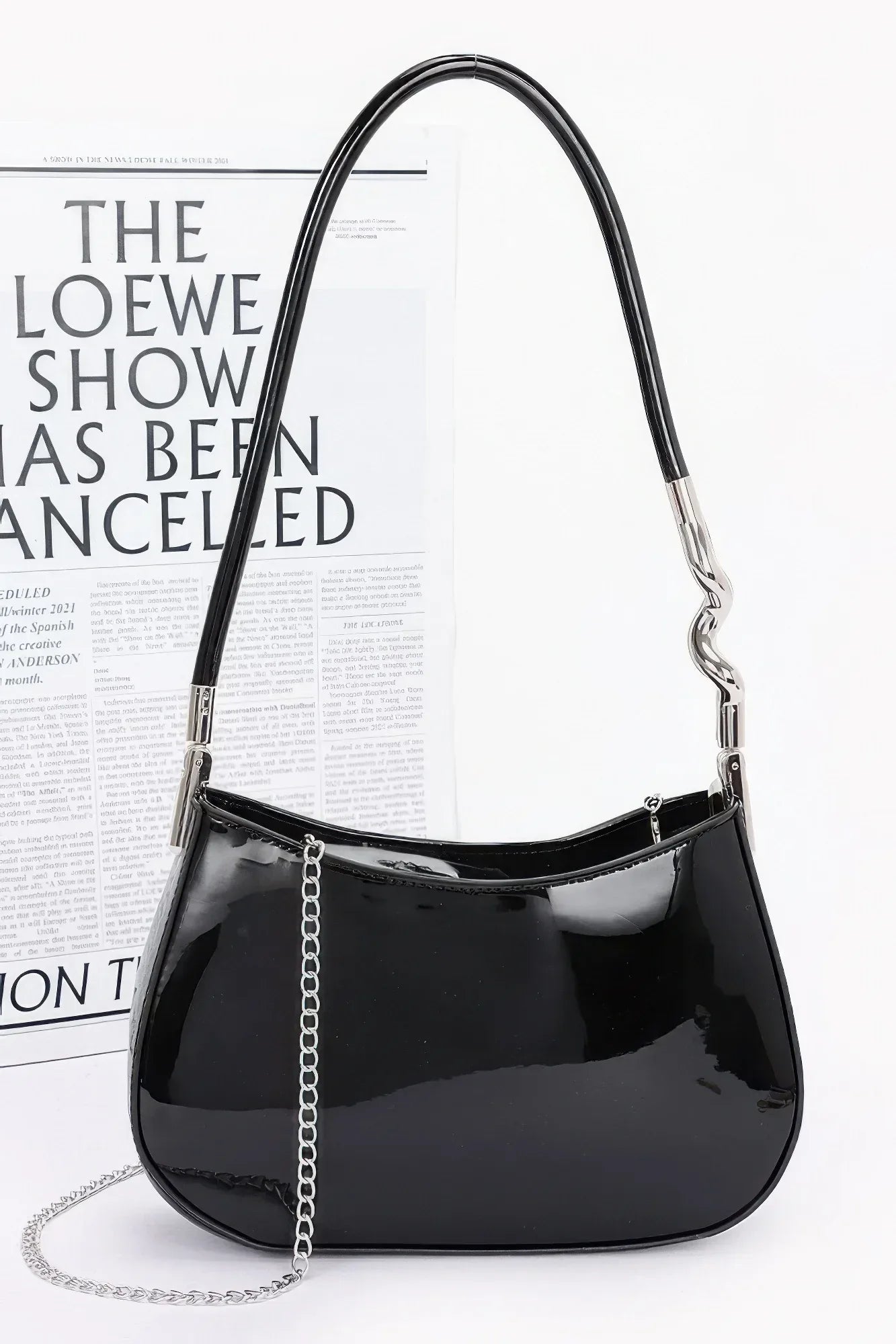 Enamel Shoulder Bag | Mixtshop LLC Main image