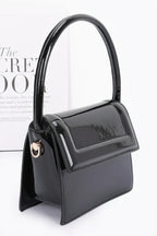 Enamel Top Handle Flap Bag | Mixtshop LLC