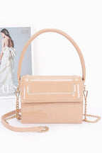 Enamel Top Handle Flap Bag | Mixtshop LLC