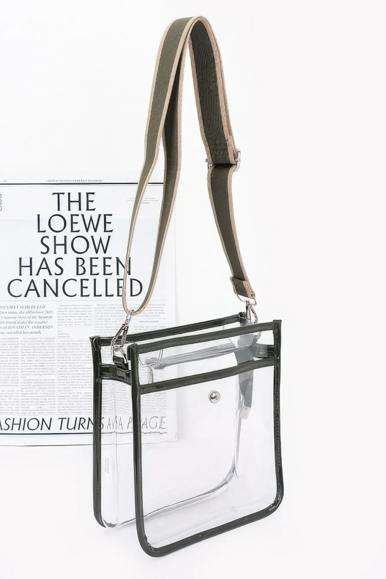 Transparent School Bag W/ Strap | Mixtshop LLC