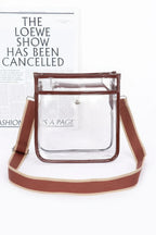 Transparent School Bag W/ Strap | Mixtshop LLC