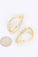 Gold Plated Metal Earring | Mixtshop LLC