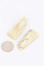 Gold Plated Metal Earring | Mixtshop LLC