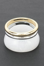 Multi Resin And Ccb Bangle Bracelet | Mixtshop LLC